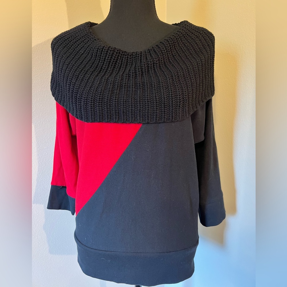Rafaella Petite Cowl Neck Sweater
